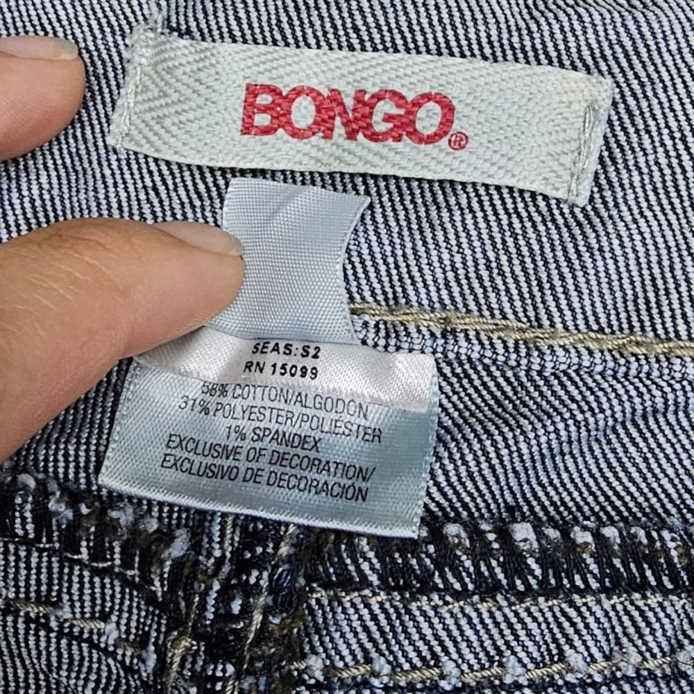 NWT VINTAGE Y2K BONGO Low Rise Flare Jeans - Picture 4 of 5